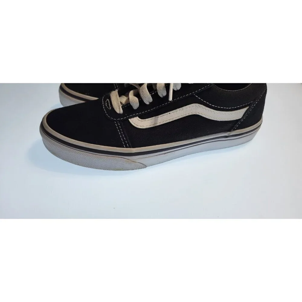 VANS Old School Sk8 Low Top Youth's Size 4 Skate Shoes Black White